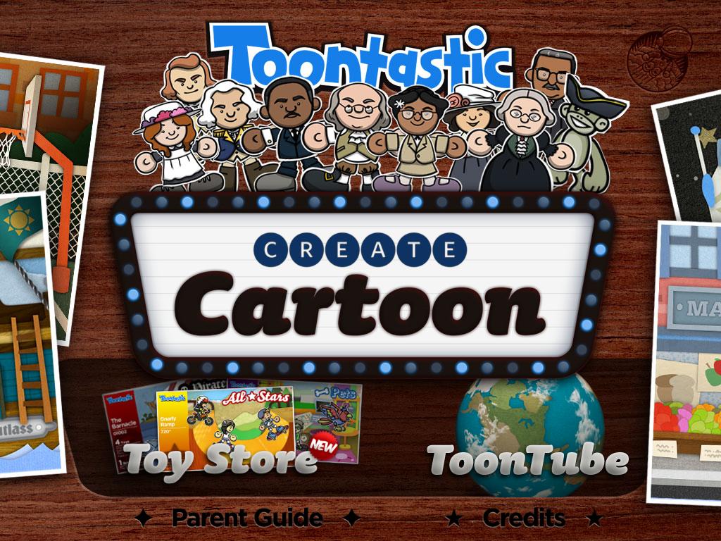 Toontastic appli iPad Launchpad Toys 1