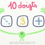 10 doigts Marbotic appli iPad chiffres 1