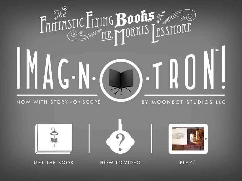 Morris Lessmore Moonbot Studios ImaginTron iPhone iPad 2