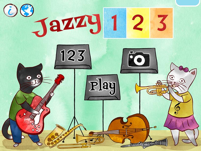 The Melody Book Jazzy 123 app iPad iPhone Enfant 1