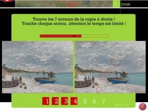 Joue avec Claude Monet application Dada tablette Enfant La Souris Grise 5