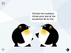 Paul le Manchot Gallimard Jeunesse iPhone iPad application enfant La Souris Grise 1