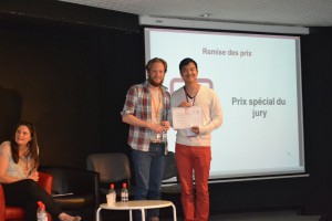 L'équipe d'Atomic Soom gagnante du grand prix du jury pour Potaoyz